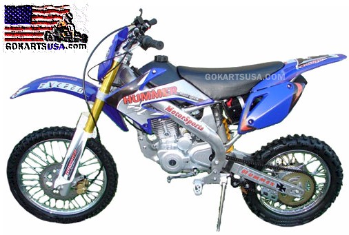 250cc 5-Speed Manual Transmission, Dual Disc Brakes, Long Travel Suspension