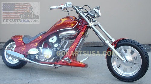 Jesse James Mini Chopper 110cc 4 stroke, 4 Speed  