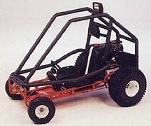 Ken-Bar Sand Dog 10hp, Torque Converter, Rear Differential Axle, Single Seat