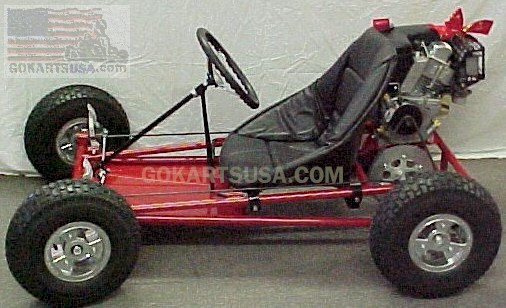 The Road Rocket Vintage style Gokart for Flat Track