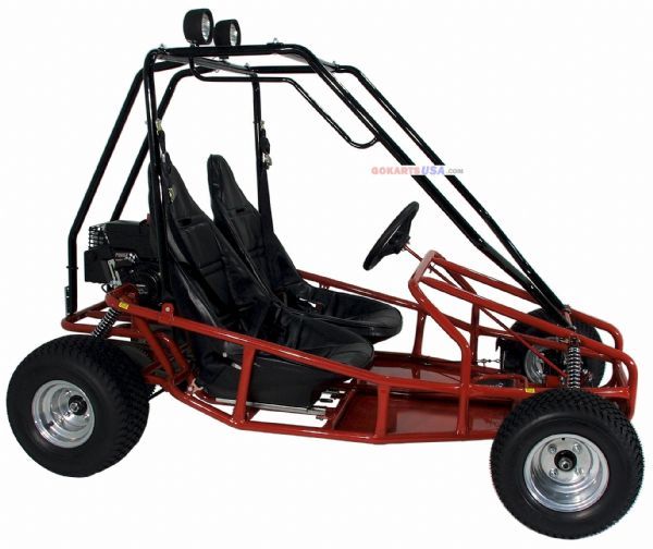 6hp, Torque Converter, Full Suspension, 2 Adjustable Bucket Seats 