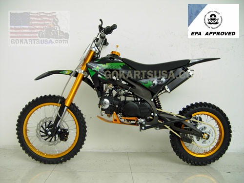 SX125cc Supercross, 4 speed manual, dual disc